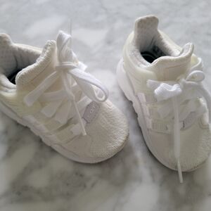 White Baby Adidas Sneakers